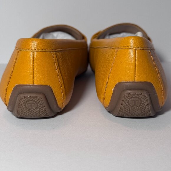 NWT Talbots size 10.5 Everson Tasseled Pebbled Leather Driving Moccasins - Picture 10 of 13